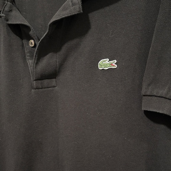 Lacoste Men's Polo Shirt in Black - Picture 3 of 4